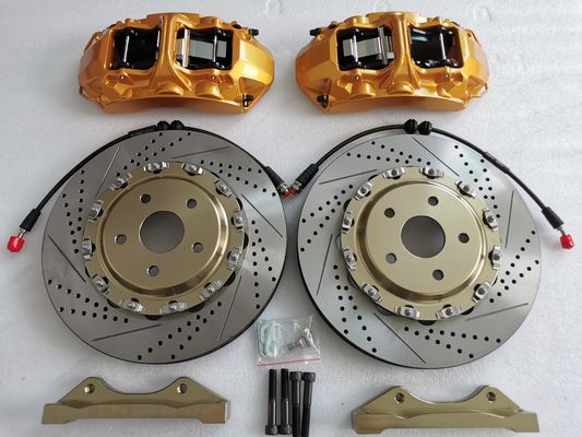 GT6 6 Pot Brake Kit Caliper 355x32mm Aluminum Brake Rotor For Wheel 18in