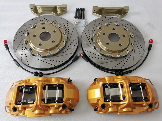 GT6 6 Pot Brake Kit Caliper 355x32mm Aluminum Brake Rotor For Wheel 18in