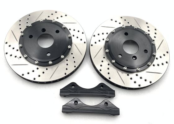 16in Wheel Rear Disc Brake Conversion Kit 2pcs Type Cast Iron