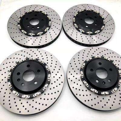 21in Wheel Drilled Perforated Brake Disc 405*34mm Grey Cast Iron HT250
