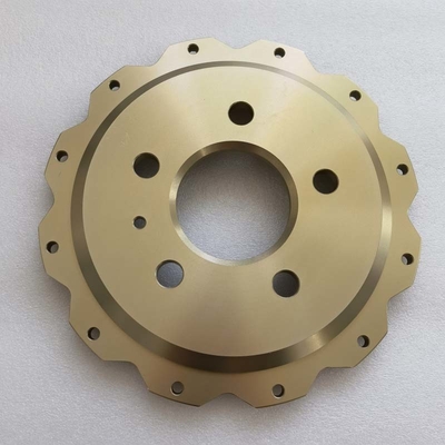 CNC Machine Alloy Center Bell For Audi A7 Rear 355*22mm Disc
