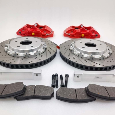 CP5200 4 Pot Brake Kit 330*28mm Disc Drilled Slotted For Lexus IS300
