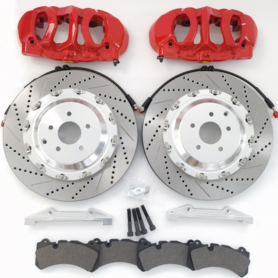 Alloy Forged 6 Pot Brake Kit Caliper Brembo BM6 With 405*34mm Rear Brake Drum 175mm