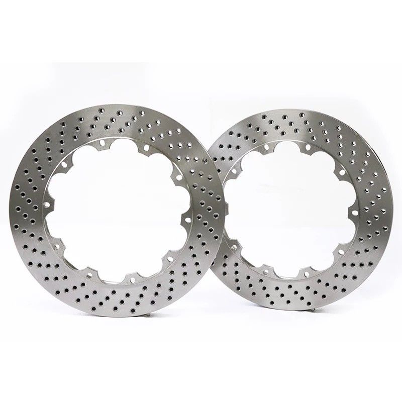 355x12 Drilled Brake Disc For Rear Wheel PCD 207-12 M6 Friction Surface 56