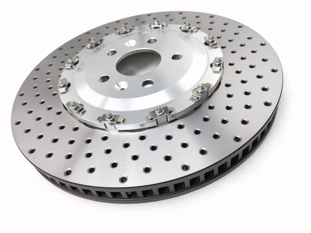21in Wheel Drilled Perforated Brake Disc 405*34mm Grey Cast Iron HT250